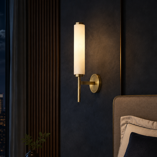 Lucent Alabaster Wall Sconce