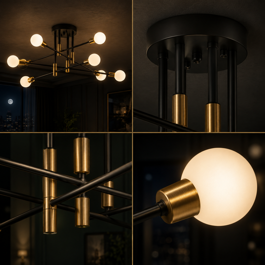 Axon Sputnik Ceiling Light