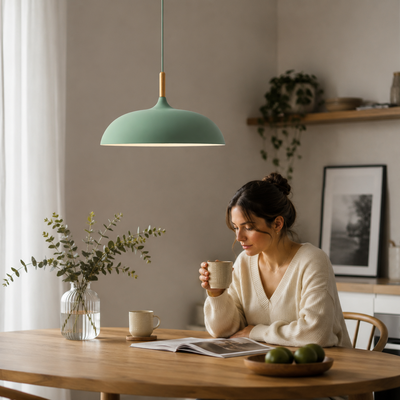 Soft Pastel Pendant Light