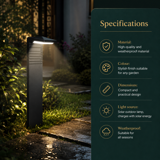 Orin Solar Outdoor Lamp