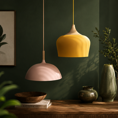 Soft Pastel Pendant Light