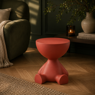 Ylix Round Pedestal Side Table