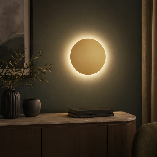 Hadro Round LED Wall Sconce