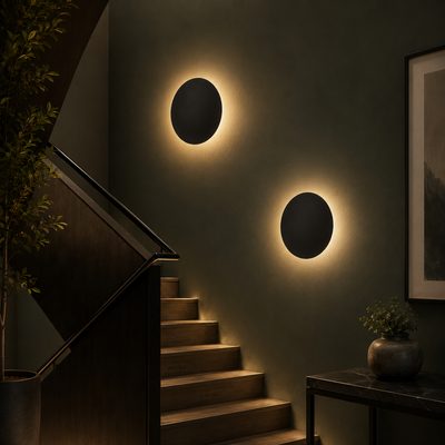 Hadro Round LED Wall Sconce
