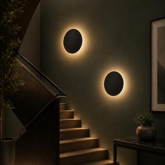 Hadro Round LED Wall Sconce