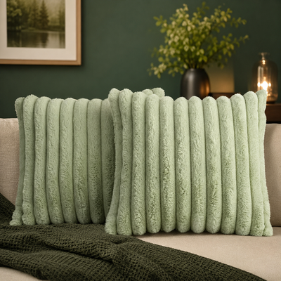 Zlina Plush Throw Pillow Cover