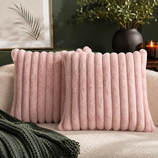 Zlina Plush Throw Pillow Cover