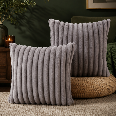 Zlina Plush Throw Pillow Cover