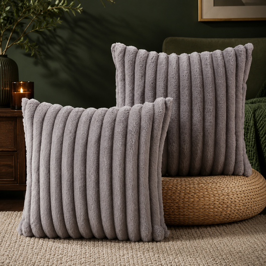 Zlina Plush Throw Pillow Cover