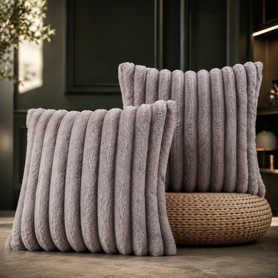 Zlina Plush Throw Pillow Cover