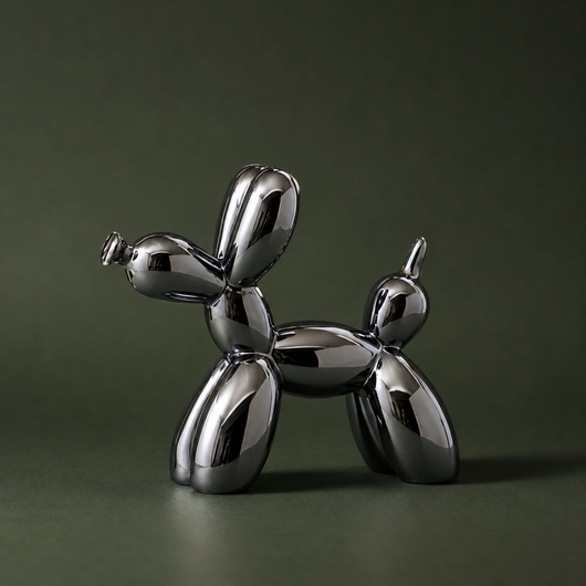 Nyxis Ceramic Balloon Dog Statue