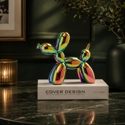 Nyxis Ceramic Balloon Dog Statue