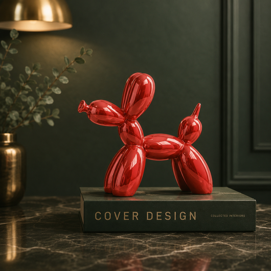 Nyxis Ceramic Balloon Dog Statue