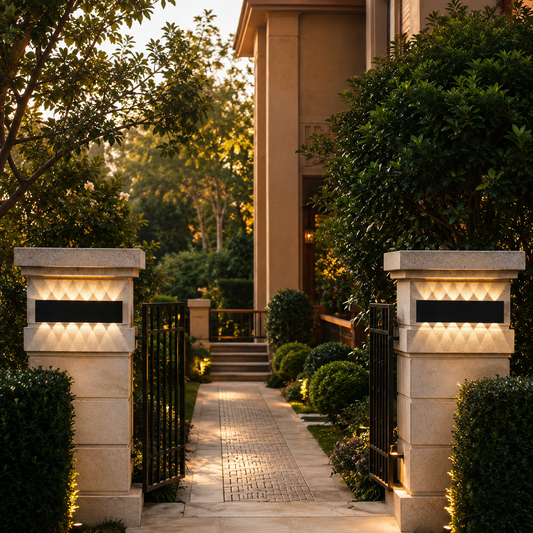 Stralix Indoor Outdoor LED Sconce