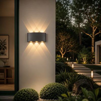 Stralix Indoor Outdoor LED Sconce