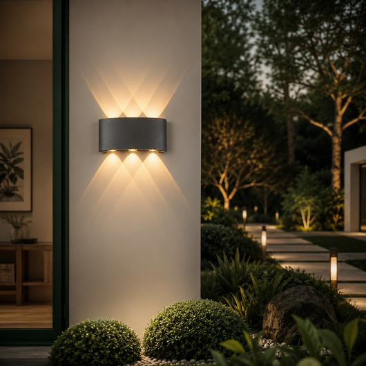 Stralix Indoor Outdoor LED Sconce