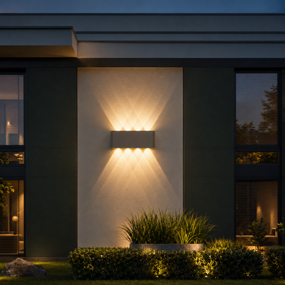 Stralix Indoor Outdoor LED Sconce