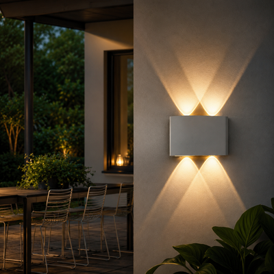 Stralix Indoor Outdoor LED Sconce