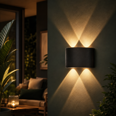 Stralix Indoor Outdoor LED Sconce