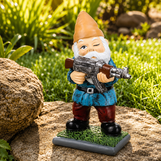 Drelix Military Garden Gnome