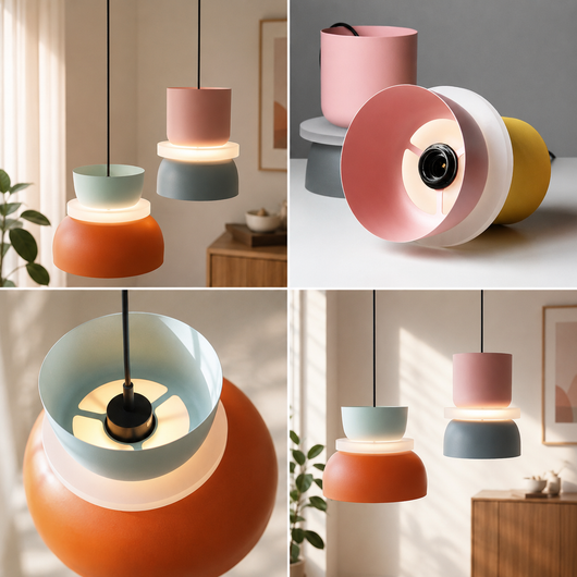Saturn Halo LED Pendant Light