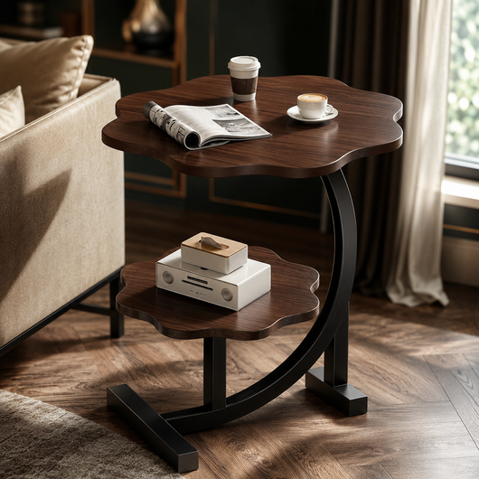 Luxe Two-Tier Mini Side Table