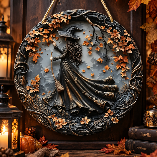 Witch Silhouette Wall Decoration