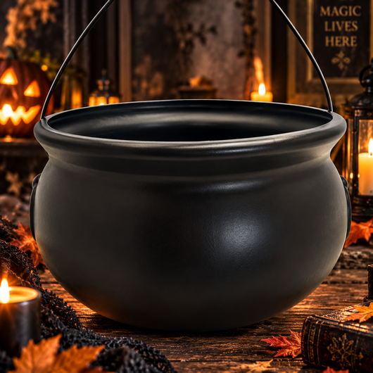 Witch's Cauldron Candy Bowl