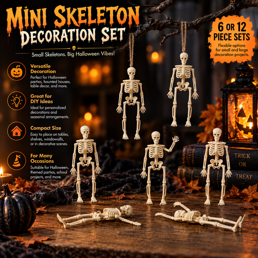Mini Skeleton Figures