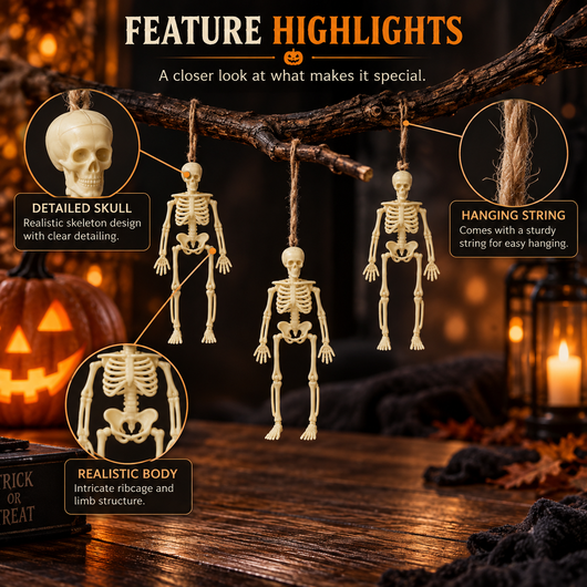 Mini Skeleton Figures