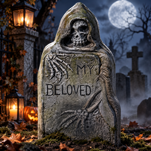 Resin Tombstone Decoration