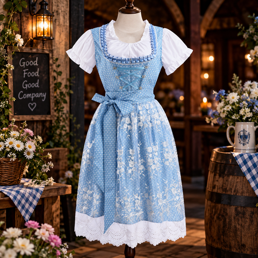 Women's Bavarian Dirndl Dress