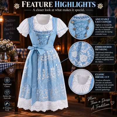 Women's Bavarian Dirndl Dress