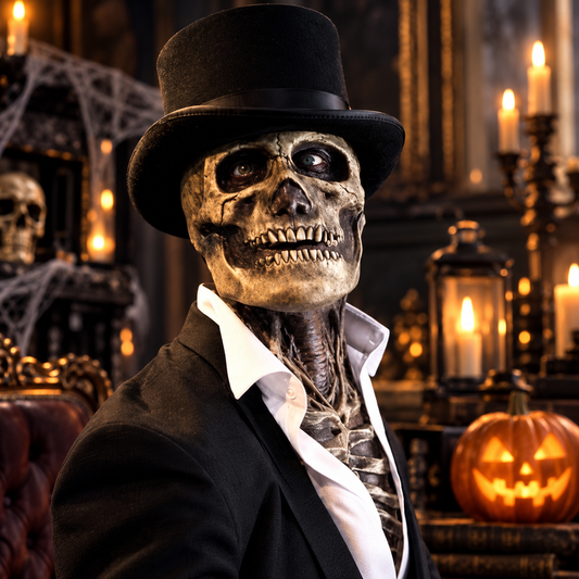 Skeleton Costume Set with Mask