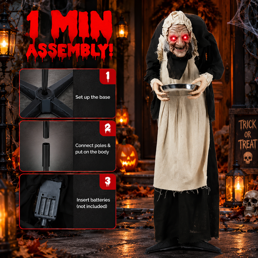Animated Halloween Yard Figure