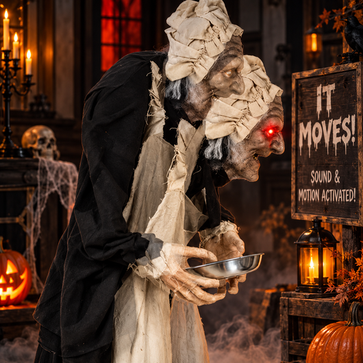 Animated Halloween Yard Figure