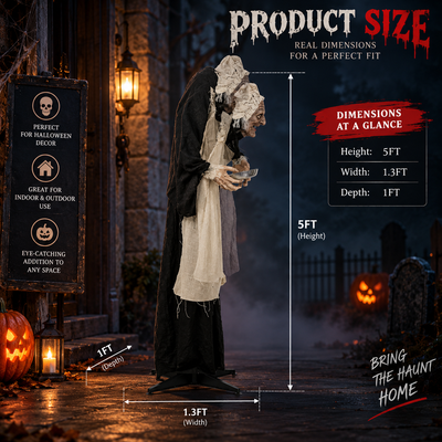 Animated Halloween Yard Figure