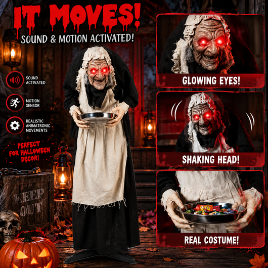 Animated Halloween Yard Figure