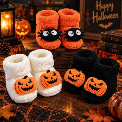 Kids Halloween Slippers