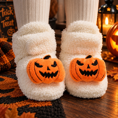Kids Halloween Slippers
