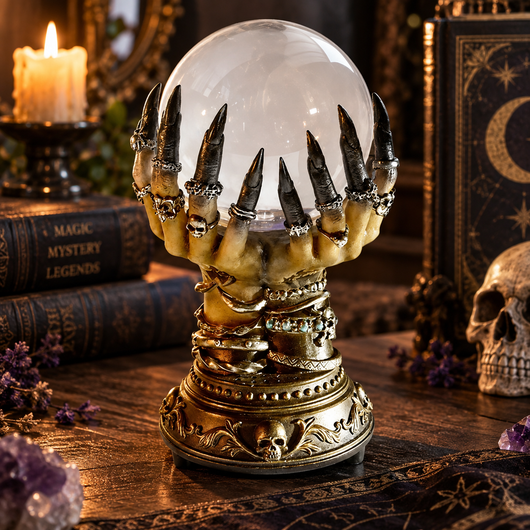Skeletal Hand Plasma Lamp