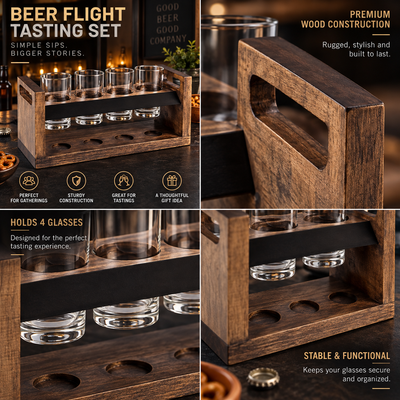 Craft Beer Flight Set