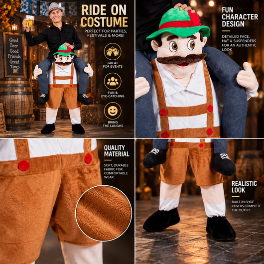 Piggyback Illusion Costume