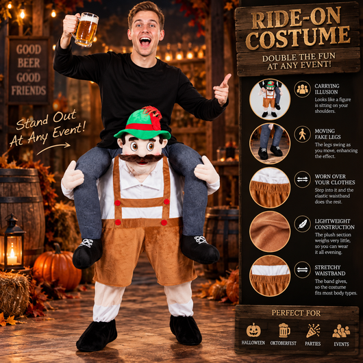 Piggyback Illusion Costume