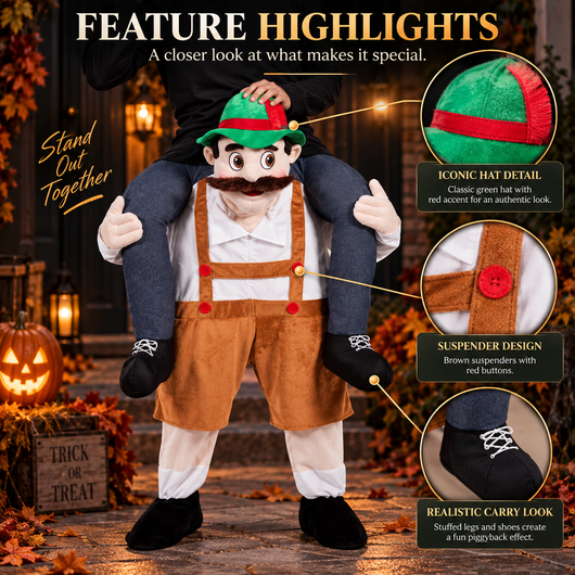 Piggyback Illusion Costume
