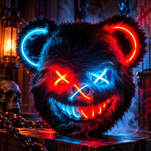 LED Light-Up Party Mask