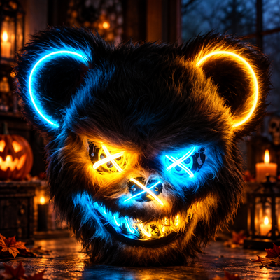 LED Light-Up Party Mask