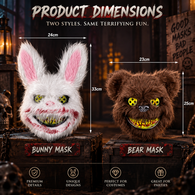 LED Light-Up Party Mask