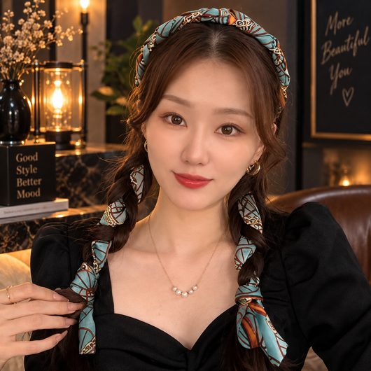 Satin Braid Headband