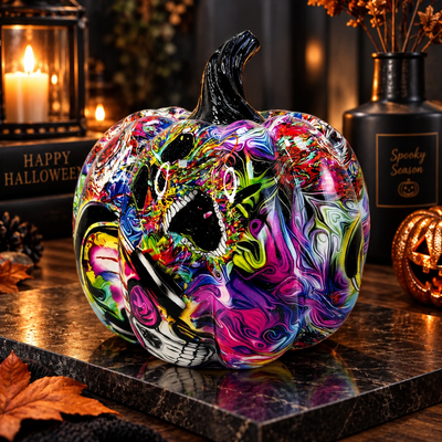 Decorative Resin Pumpkin Figurine